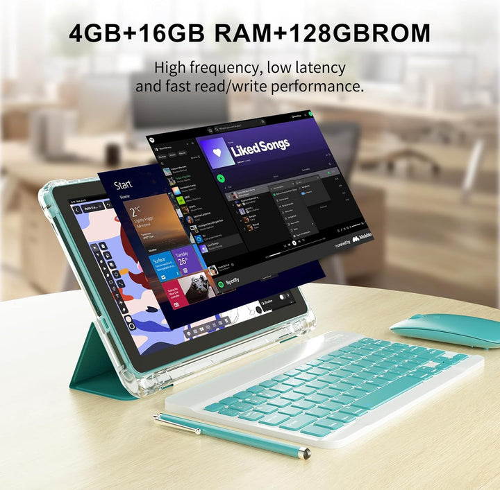 Tableta Android 16 Tabletas de 10 pulgadas, 20GB RAM 128GB ROM 2TB...