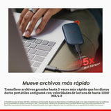 Sandisk SSD portátil de 1 TB, velocidades de lectura de hasta 1000...