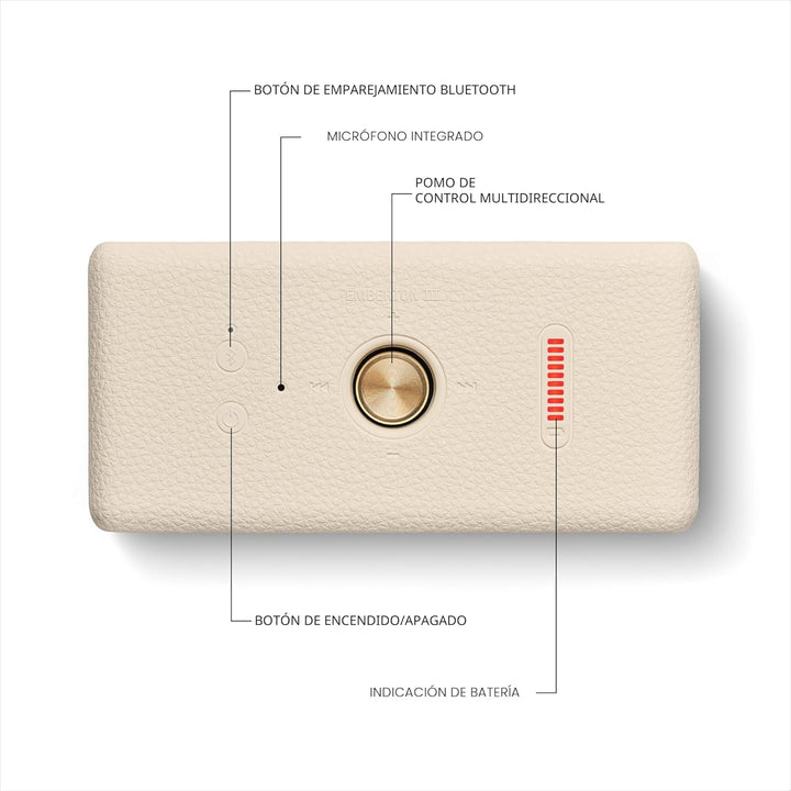 Marshall Emberton III Altavoz Bluetooth Portátil - Diseño Resistent...