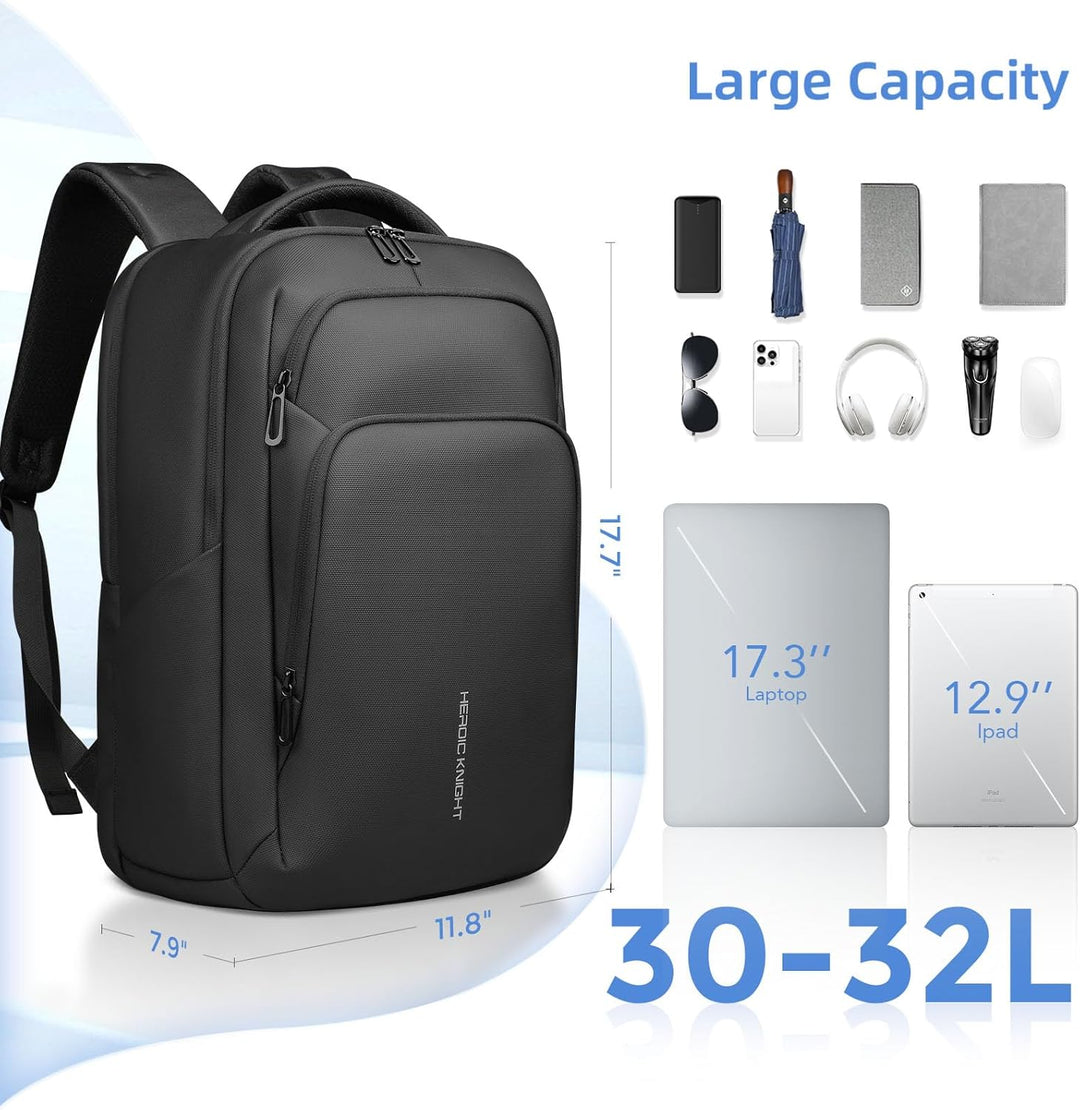 Mochila para portátil de 17.3 pulgadas para viajes, trabajo, oficin...