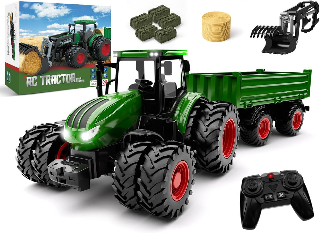 Juguete de tractor a control remoto juego de tractor RC
