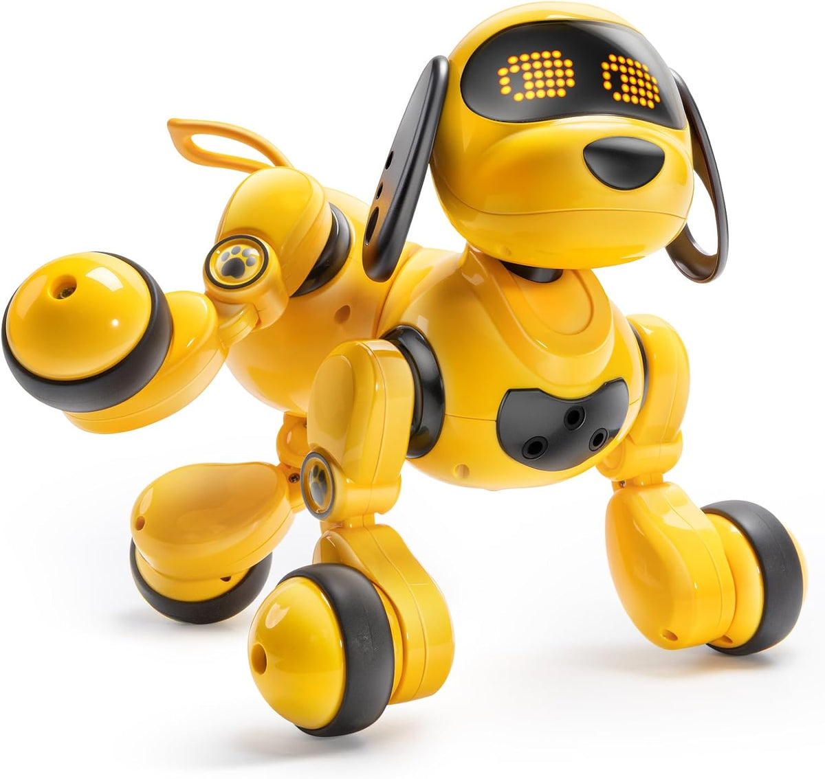 Ruko 18011 Smart Robot Dog Toy con Gesture & Remote Control, Yellow