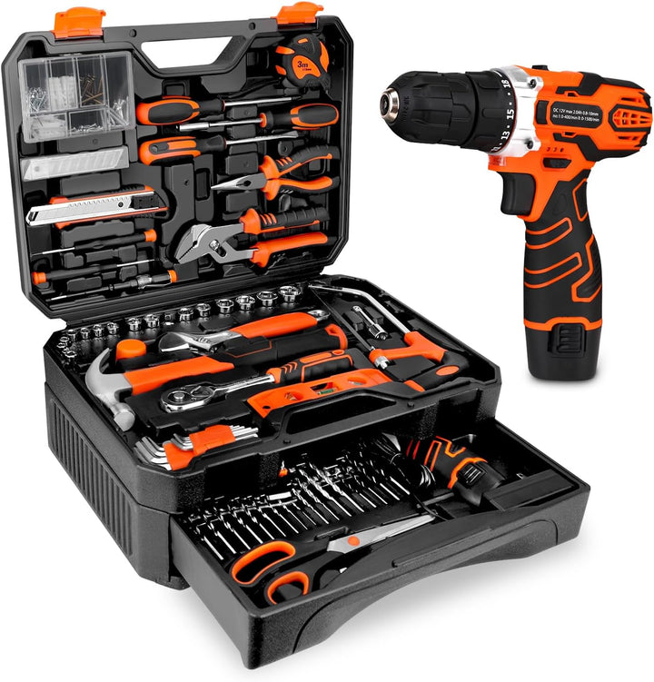 Juego de herramientas de 255 piezas \u2013 Kit de herramientas con...