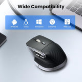CITLLA Ratón Inalámbrico Bluetooth, Ratón Silencioso Recargable Erg...