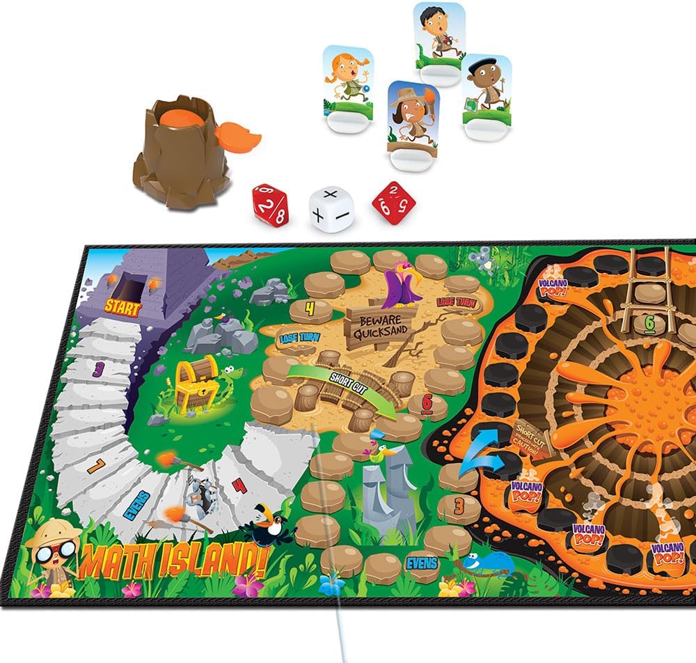 Learning Resources Math Island Juego de suma y resta