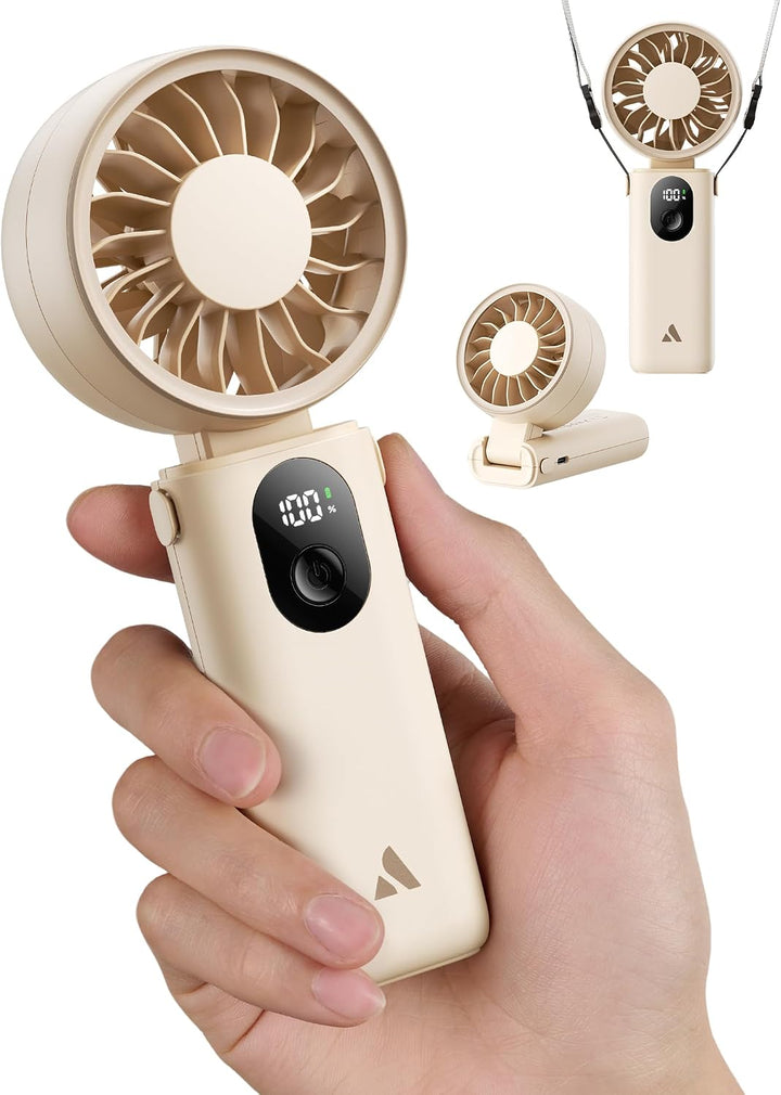 Ventilador portátil Aecooly Mighty | Refrigeración máxima de 20 hor...