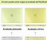 MEEgoodo Funda con purpurina para MacBook Neo de 13 pulgadas versió...
