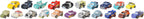 Mattel Disney y Pixar Cars Mini Racers Paquete de 21