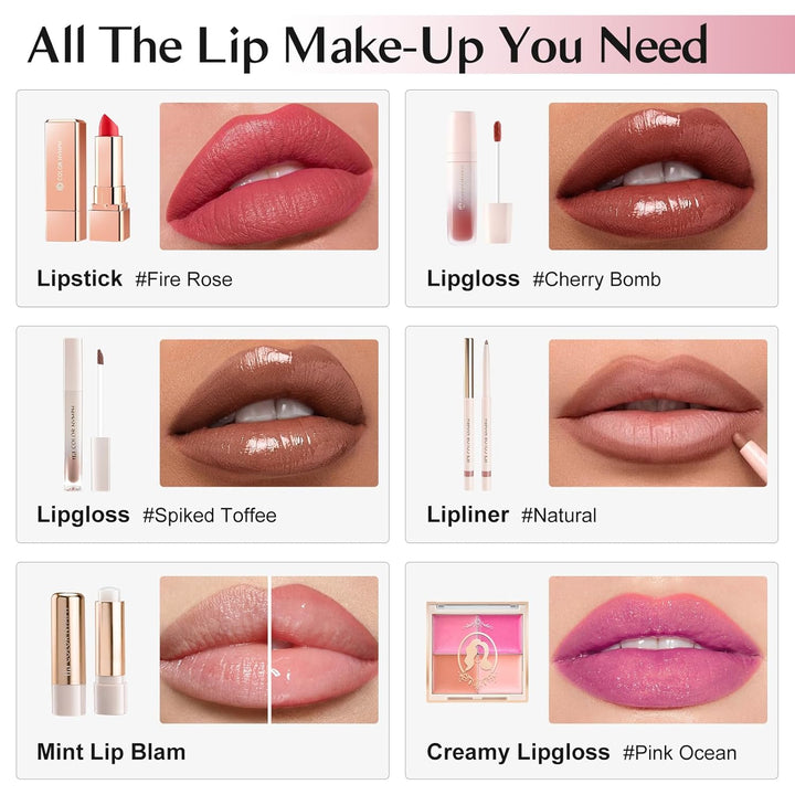 Color Nymph Kits de maquillaje para niñas adolescentes, juego de ma...
