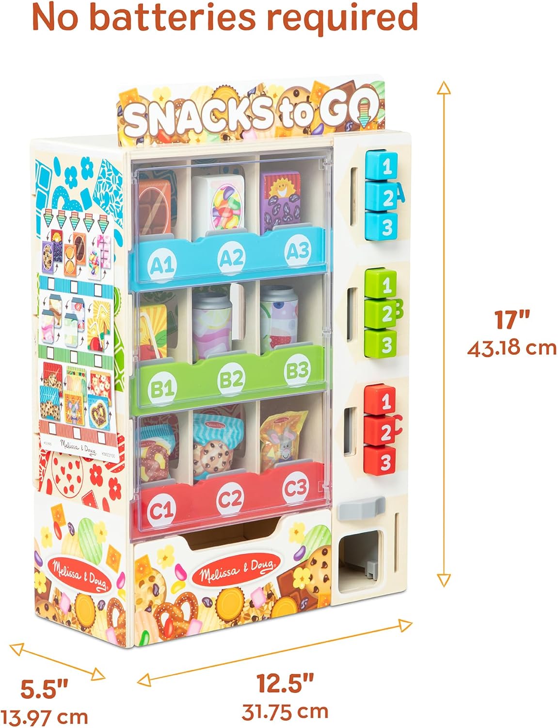 Melissa Doug Sort-Stock-Select - Máquina expendedora de