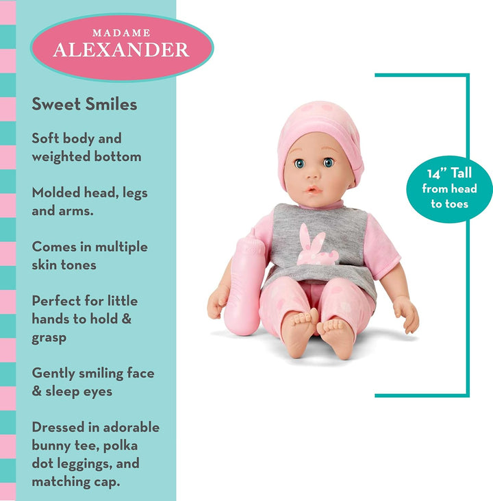 Madame Alexander Sweet Smiles, Rosa