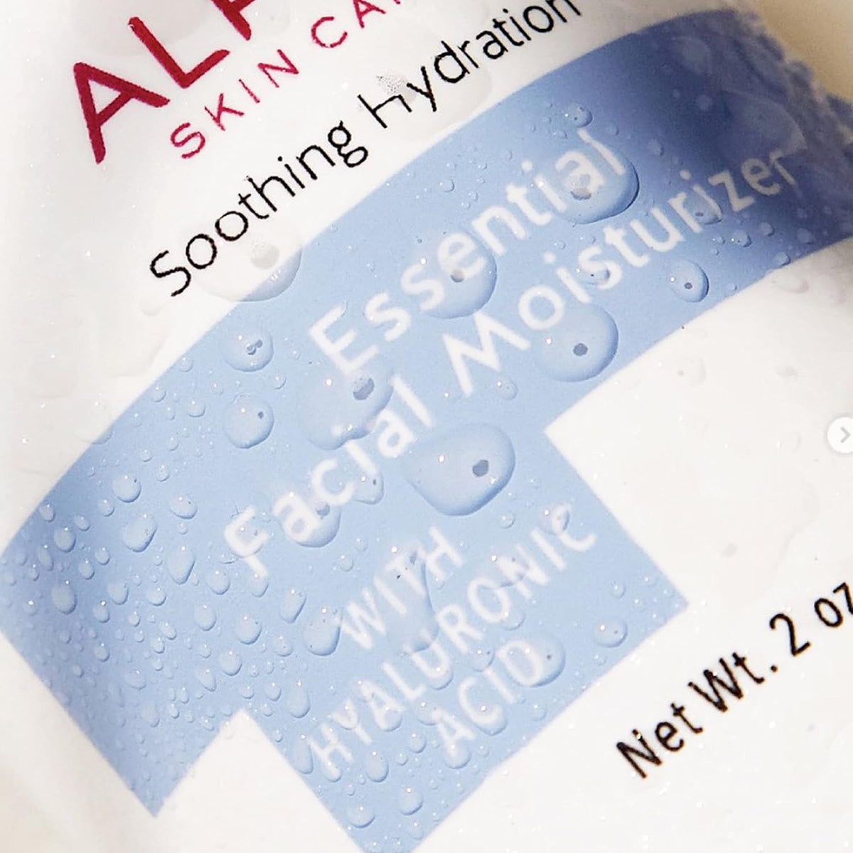 Alpha Skin Care Hidratante facial esencial con ácido hialurónico |...