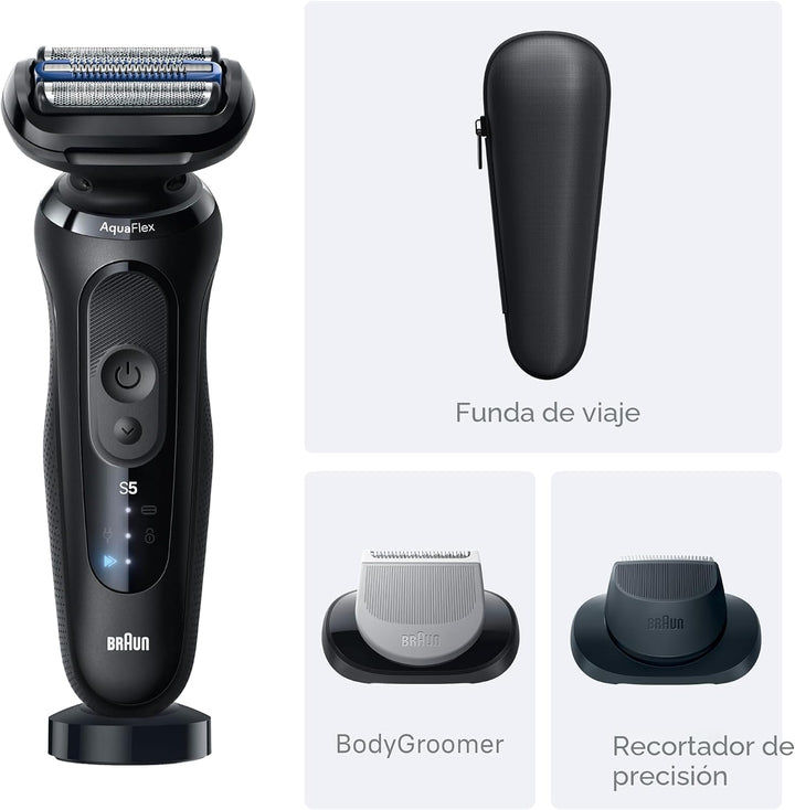 Braun Series 5 - Afeitadora eléctrica para hombres, maquinilla de a...