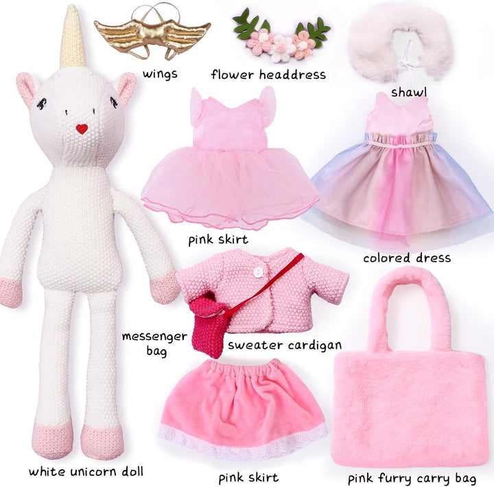 Juguetes de Animales de Peluche Muñeca de Unicornio para Niñas - Mu...