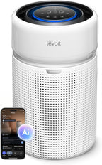 Purificador de Aire Levoit, Filtración HEPA completamente sellada de próxima generación para dormitorio en casa