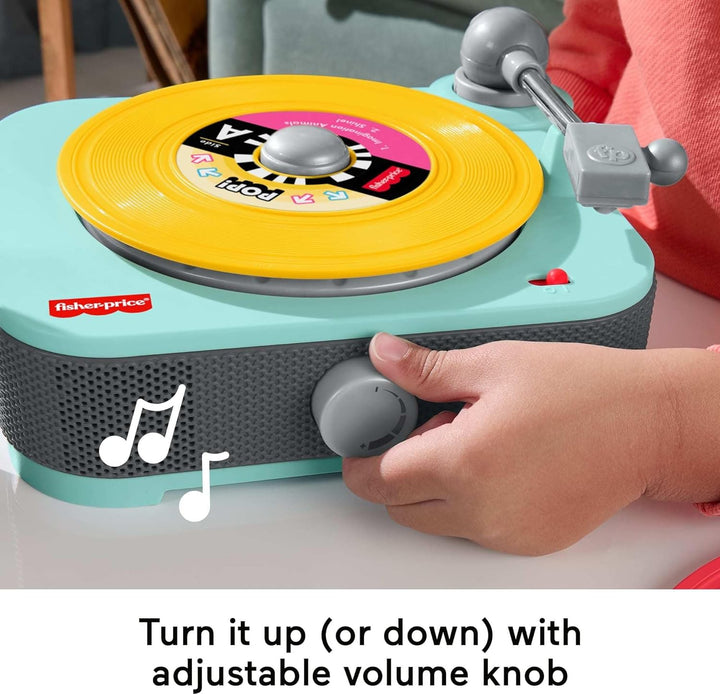 Fisher-Price Juguete musical de lujo Rockin Record Player
