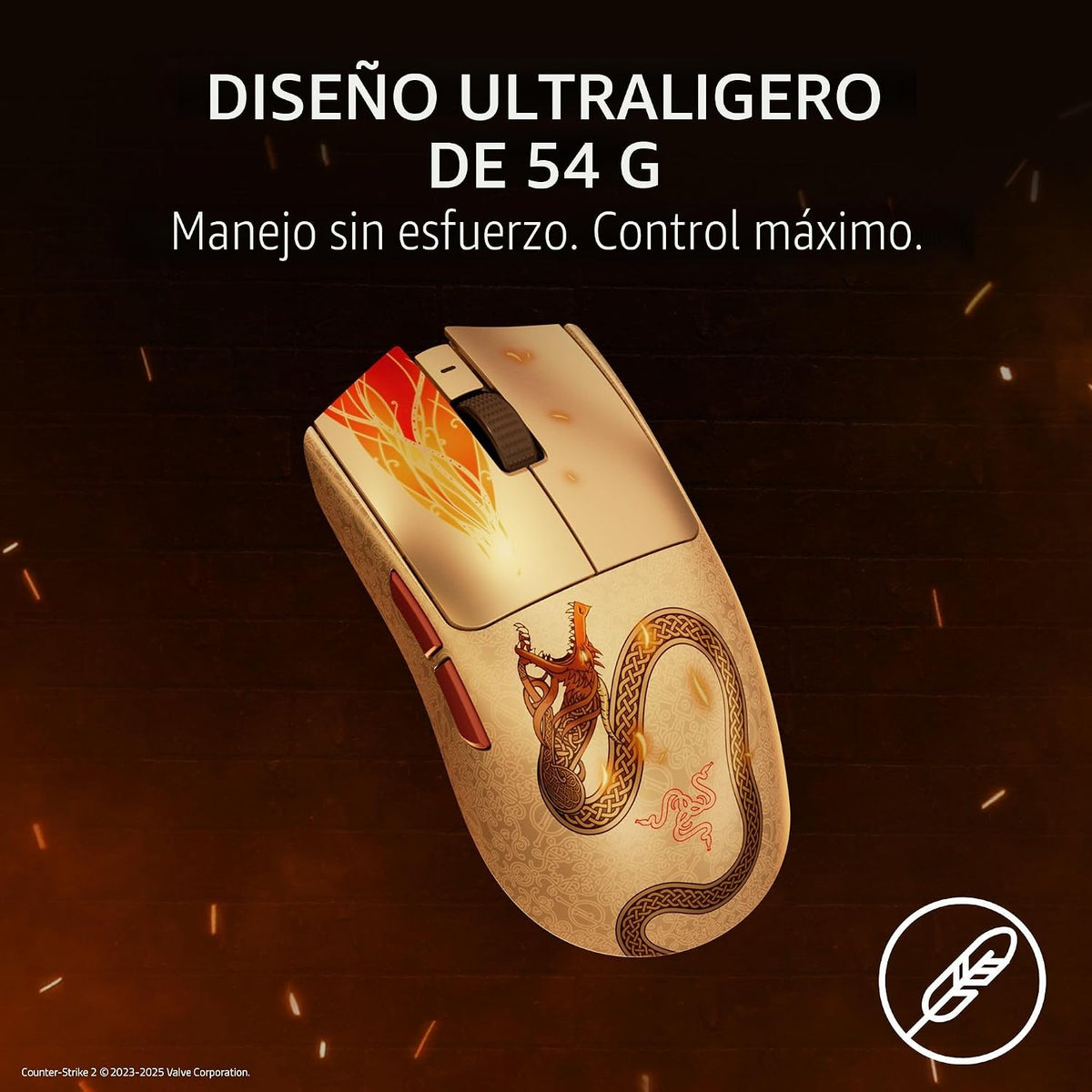Razer Viper V3 Pro \u2013 Ratón inalámbrico para juegos Esports: Si...