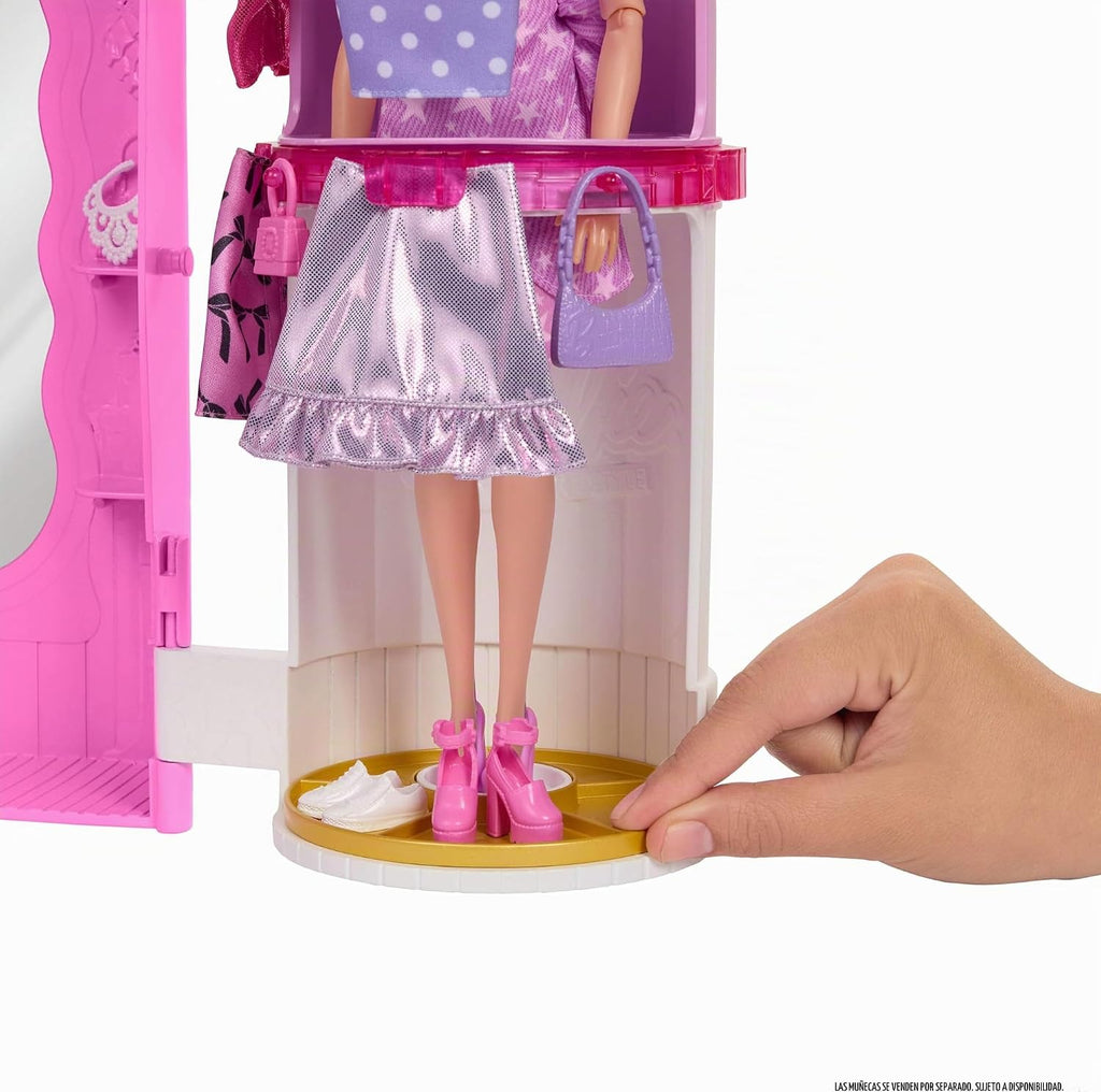 Barbie Spin & Style - Juego de armario y vestidor, nuevo para 2026