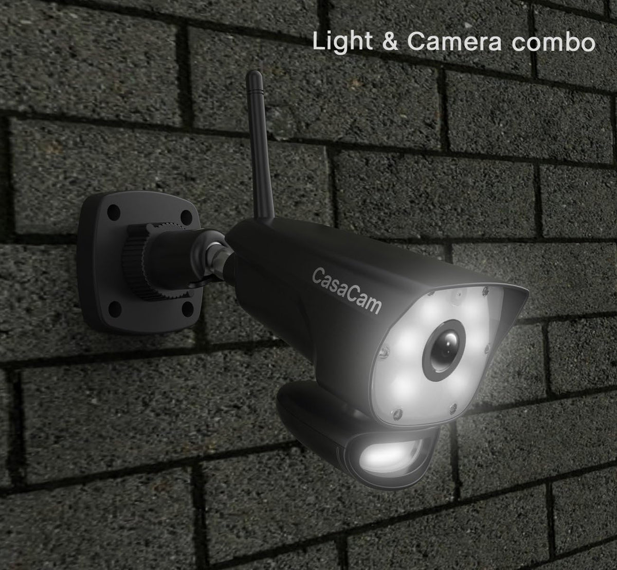 CasaCam VC1000 AC Powered HD Spotlight Cámara para VS1002, VS1001 y...