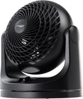 IRIS USA WOOZOO Ventilador de escritorio mediano, oscilante, inclin...