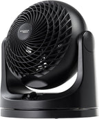 IRIS USA WOOZOO Ventilador de escritorio mediano, oscilante, inclin...