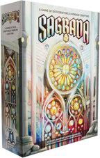Floodgate Games Juego de mesa Sagrada | Juego familiar para niños y adultos | Juego de estrategia de dibujo de dados y colocación | A partir de 10 años | 1 a 4 jugadores Remastered Edición Deluxe