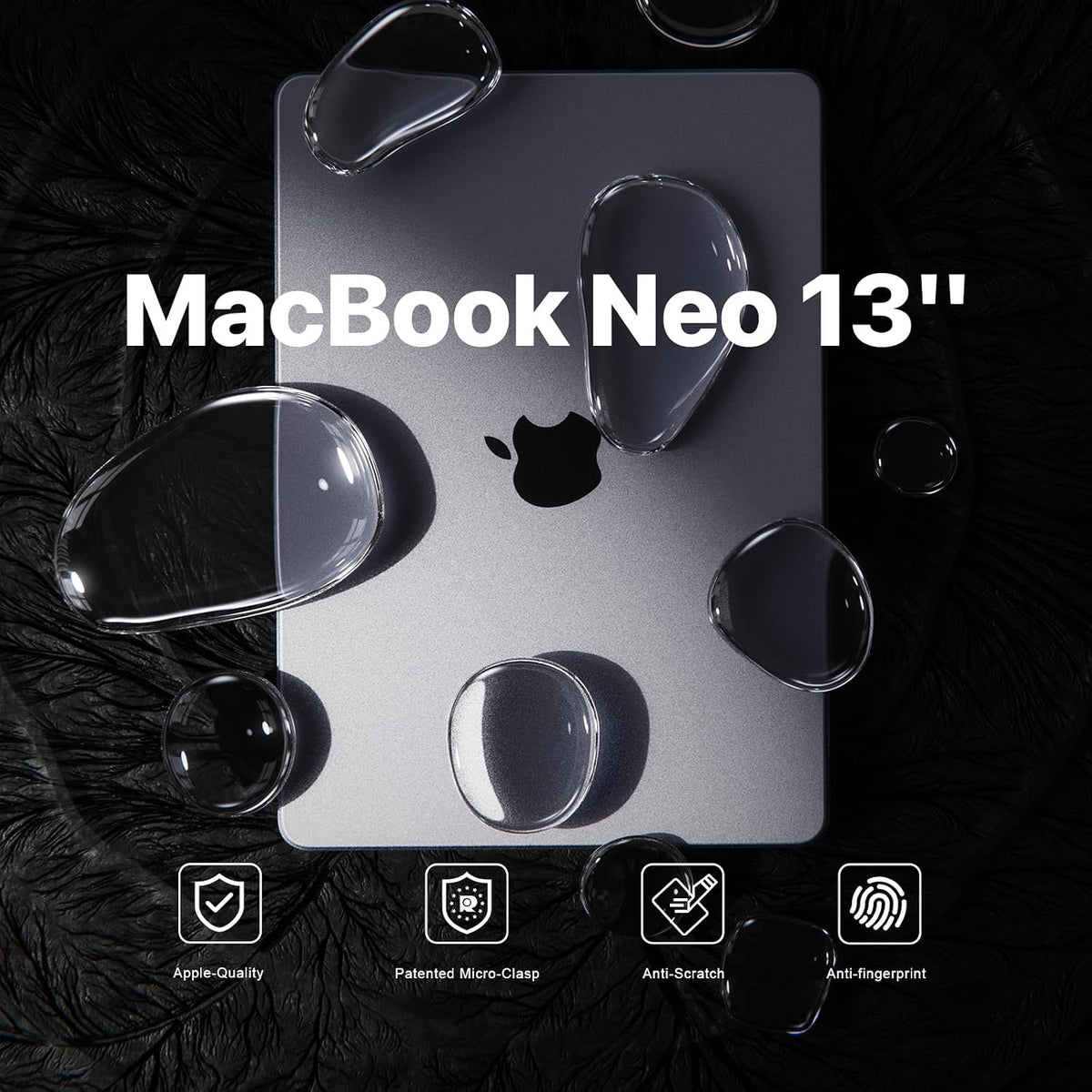 Soonjet Invisible Armor - Funda para MacBook Neo de 13 pulgadas 202...