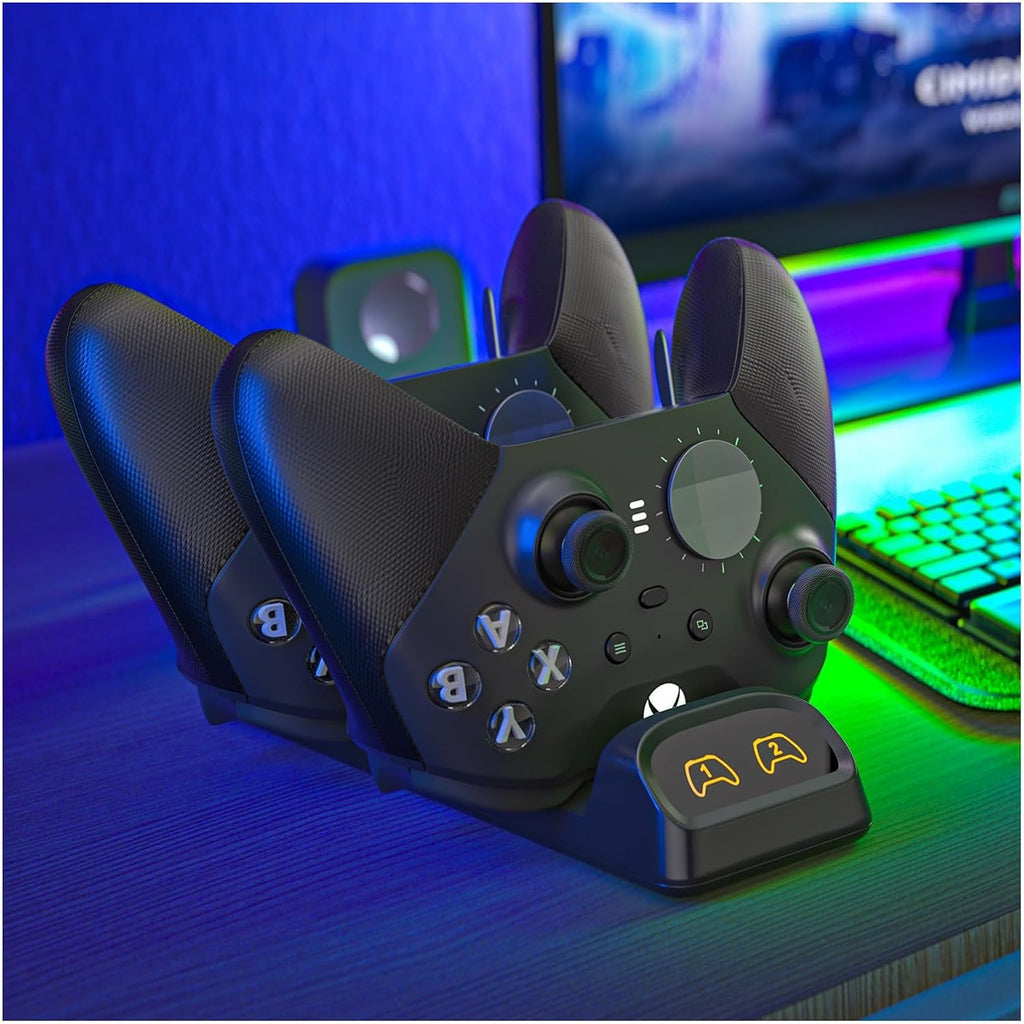 Cargador de doble controlador para Switch 2 Pro, Switch Pro, PS5 y Xbox