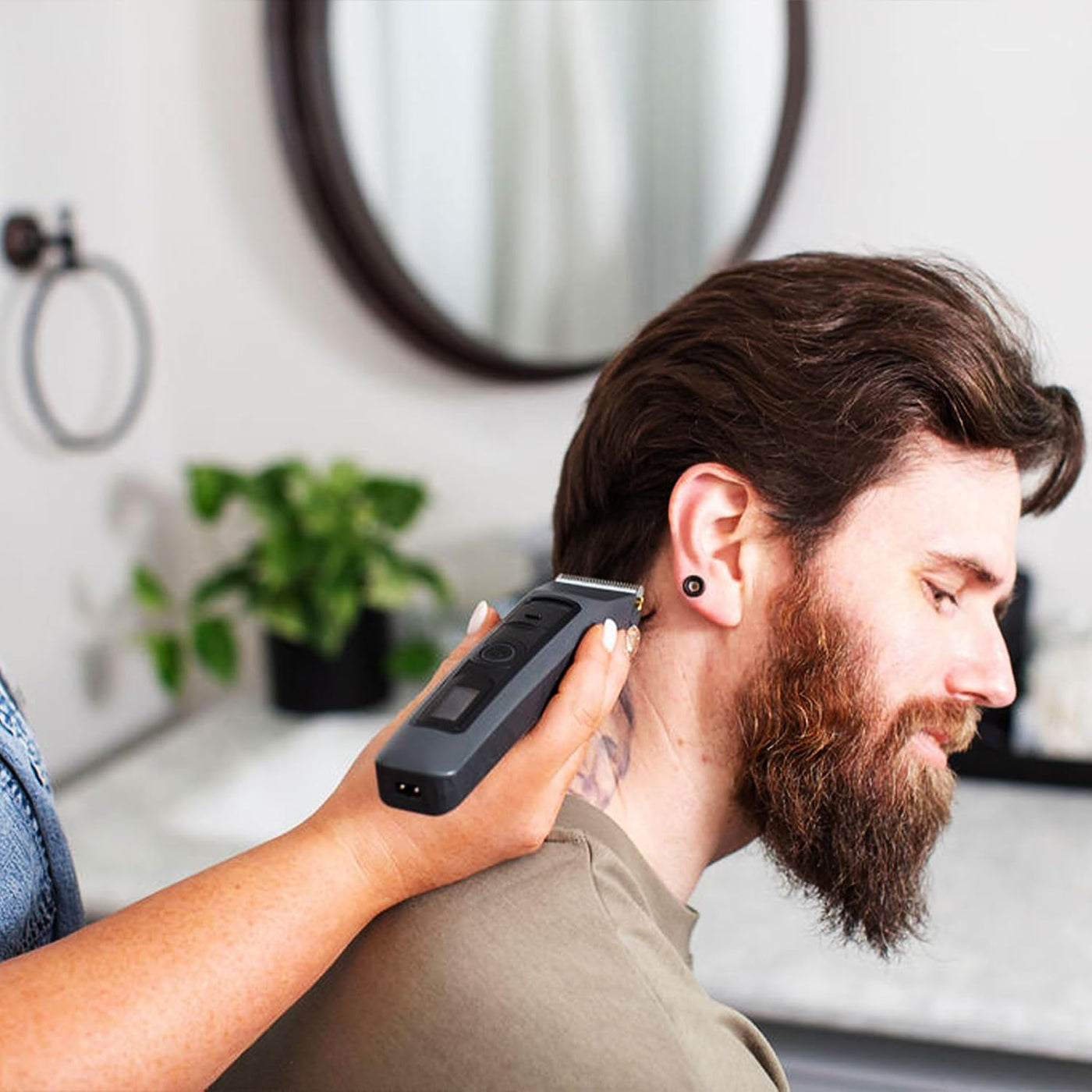 Brio Beardscape V2 Recortador de barba para hombre profesional con...