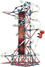 K'NEX Thrill Rides - Juego de construcción de montaña rusa Web Weaver, 439 piezas, a partir de 9 años, juguete educativo de construcción, multicolor