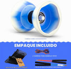 MD01 Yoyo chino para niños y adultos, diábolo profesional de triple