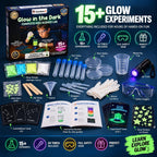 PW Kit de experimentos científicos que brillan en la oscuridad para niños