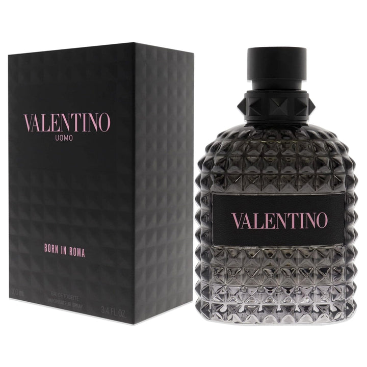 Valentino Uomo Born In Roma EDT espray para hombre de 3.4 onzas