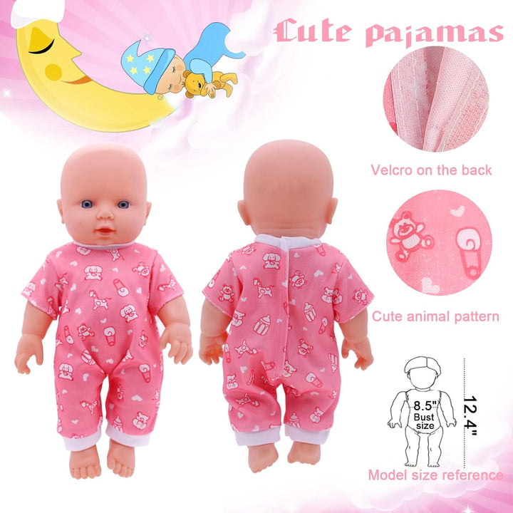 Regalo de ropa y accesorios para muñecas: 8 piezas de ropa de muñec...