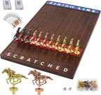 Juego de mesa de carreras de caballos (15.6 x 10 pulgadas) para 2