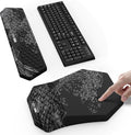 Juego de alfombrilla ergonómica para mouse con reposamuñecas y