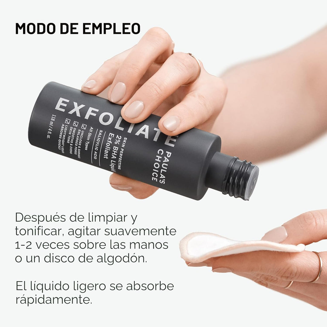 Paula's Choice Skin Perfecting - Exfoliante líquido de ácido sa...