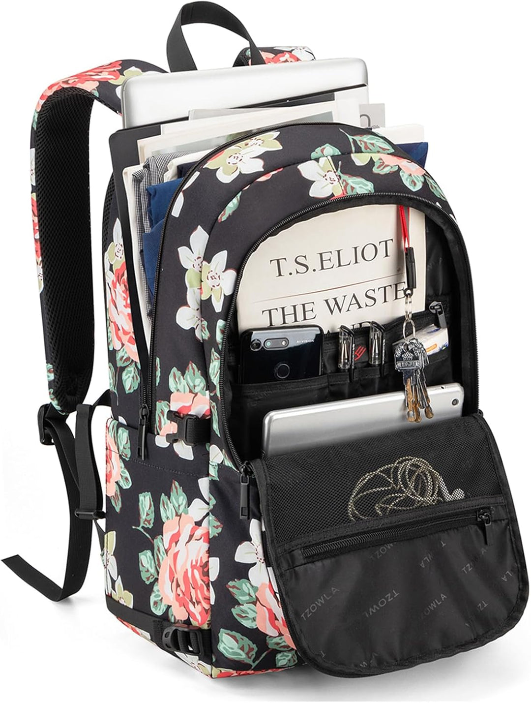 Tzowla - Mochila para mujer, elegante, de viaje, informal, mochila...
