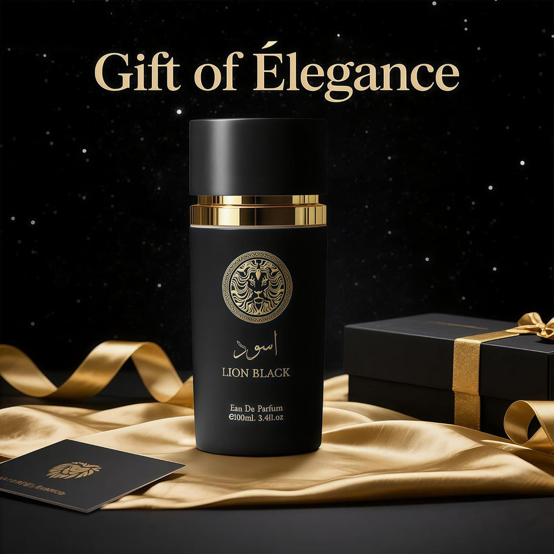 A CENTER Colonia para hombre Eau De Parfume Spray Natural León Negr...