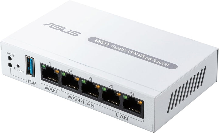 ASUS ExpertWiFi EBG15 Router Gigabit VPN con cable, hasta 3 puertos...