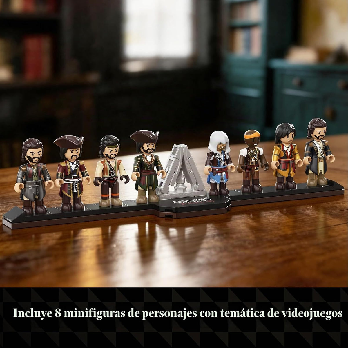 Wise Block Assassin's Creed - Juego de construcción de barcos piratas con