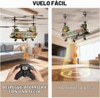 XIKOTEC Helicóptero teledirigido, helicópteros RC con retención de altitud