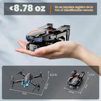 Drone con Camera para Adults, 2K HD FPV Drones con Upgrade Altitude Hold, One-Key Take Off/Landing, Speed Adjustment, Headless Mode, 2 Batteries, Toys Gifts para Teen Boys Girls, Beginner