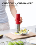 HOTO Sellador al vacío de mano para alimentos, portátil, inalámbrico