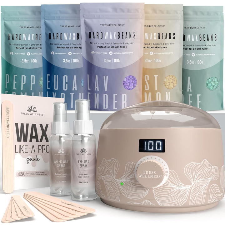 Kit de depilación Tress Wellness para piel sensible \u2013 Seguro p...