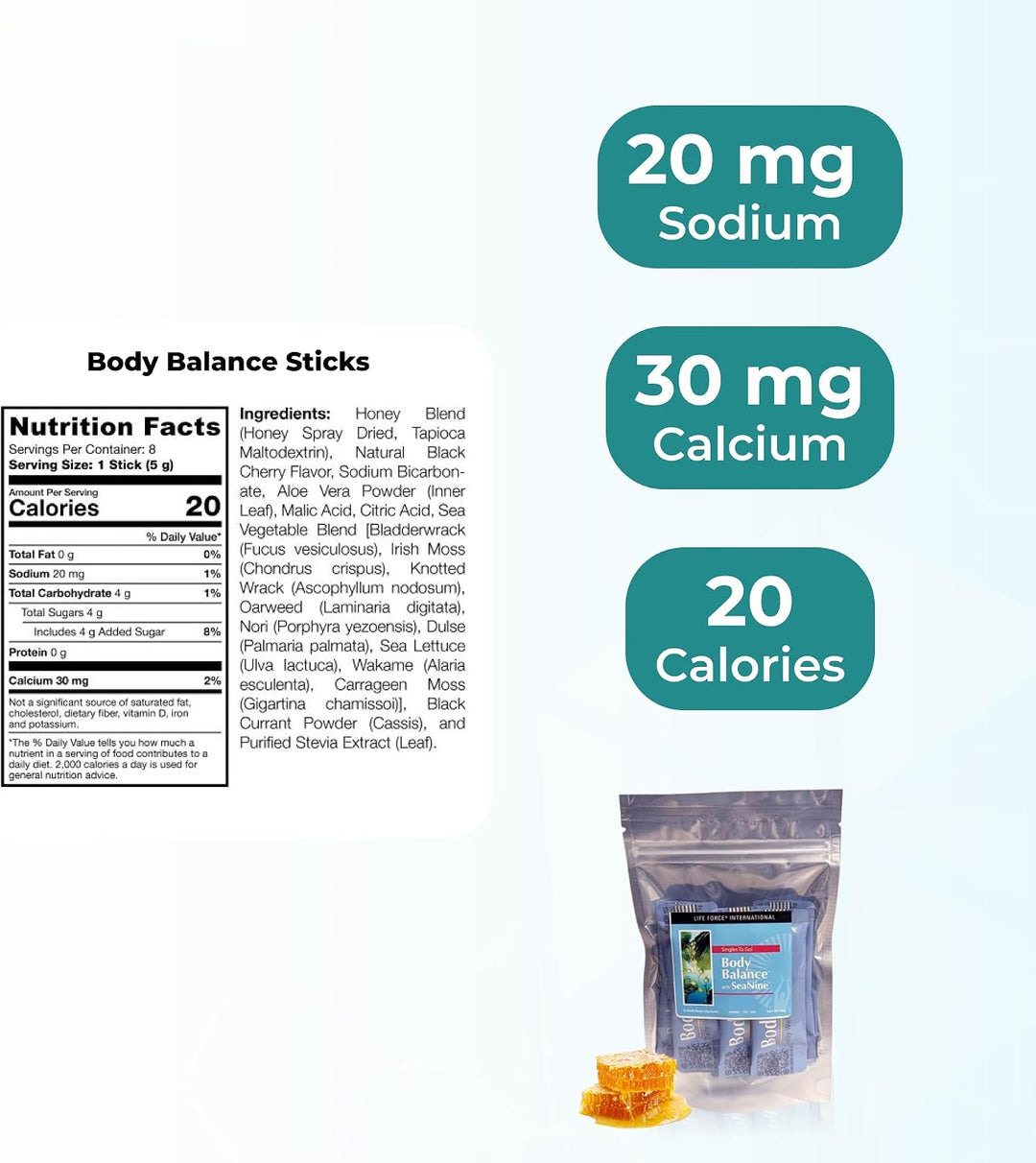 Youngevity Body Balance Sticks Nutrición a base de plantas terrestr...
