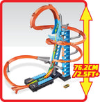 Hot Wheels Sky Crash Tower Track Set - Juego de pistas de torre de...