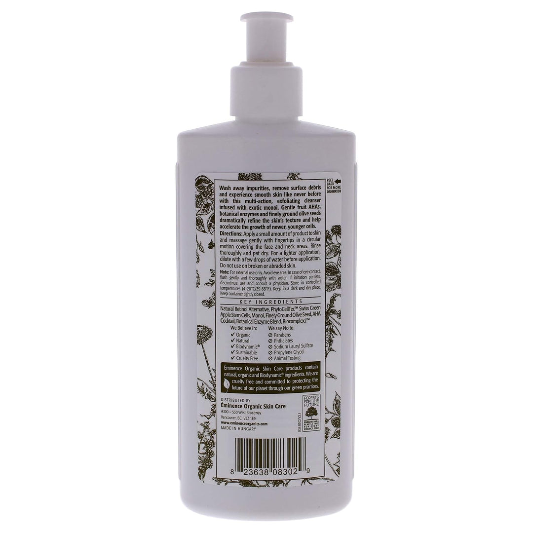 Eminence Limpiador exfoliante antiedad Monoi
