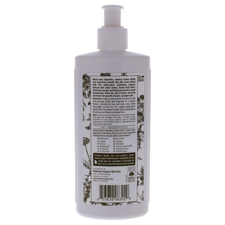 Limpiador exfoliante corrector de edad Eminence Monoi para unisex -...