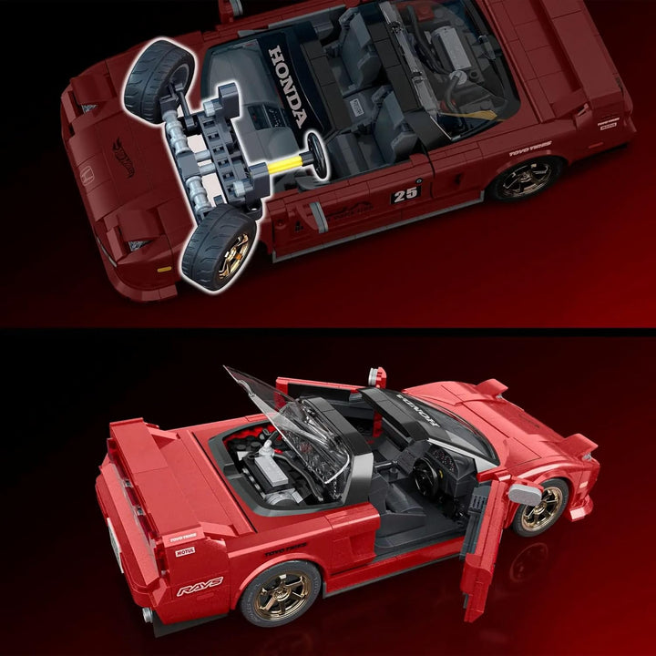 Hot Wheels 1/16 Honda Acura NSX 1990 Building Kit 876